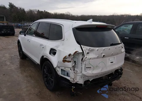 2022 Kia Telluride Sx z USA, uszkodzony, nr VIN 5XYP5DHC9NG317248
